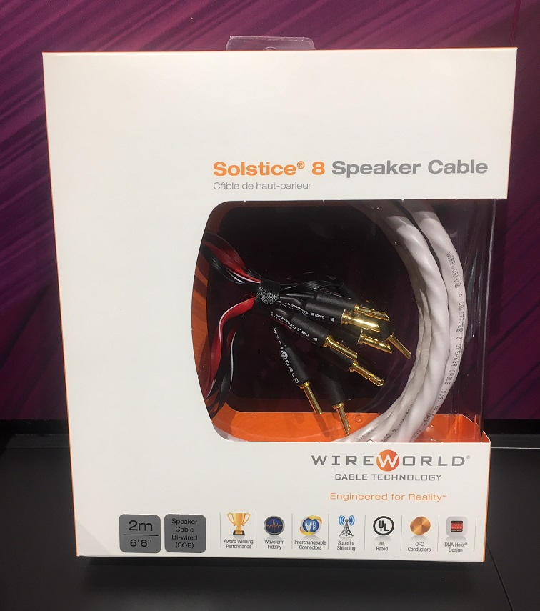 WIREWORLD Solstice 8 Speaker Cable Pairs 2.5M